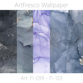 ArtFresco Wallpaper - Дизайнерские бесшовные фотообои Art. Flu-099 - Flu-103 OM