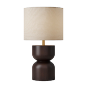 Dark Brown Table Lamp - Lastra