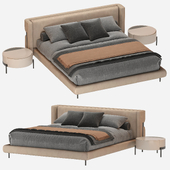 Cantori bed Valley & bed side table Valley