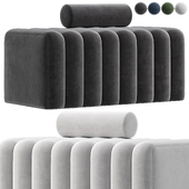Modern Line Tufted Bench By Homary