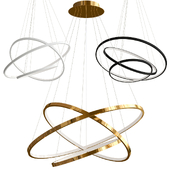 Indoor Modern Circular Ring CHandelier
