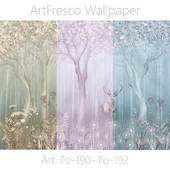 ArtFresco Wallpaper - Дизайнерские бесшовные фотообои Art. Fo-190 - Fo-192 OM