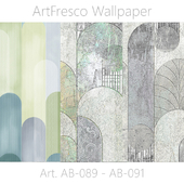 ArtFresco Wallpaper - Дизайнерские бесшовные фотообои Art. AB-089 - AB-091 OM