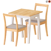 IKEA PINNTORP Table and Chairs set 2