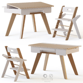 Mimiloona Magnus childrens table and chair