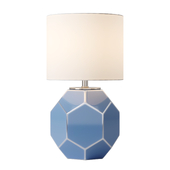 Hexagon Glass Table Lamp - Young House Love