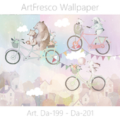 ArtFresco Wallpaper - Дизайнерские бесшовные фотообои Art. Da-199 - Da-201  OM