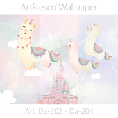 ArtFresco Wallpaper - Дизайнерские бесшовные фотообои Art. Da-202 - Da-204  OM