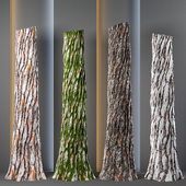 4 Tree bark and trunk vol 11 - 4k - pbr , tileable