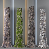 4 Tree bark and trunk vol 15 - 4k - pbr , tileable