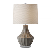 Gray Ceramic Table Lamp - Jonathan Y