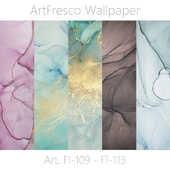 ArtFresco Wallpaper - Дизайнерские бесшовные фотообои Art. Flu-109 - Flu-113  OM