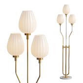 Possini Euro Elita 3-Light Tree Floor Lamp