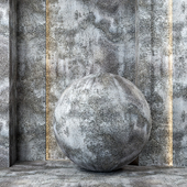 4k concrete Wall & Floor - seamless – Tileable - Pbr vol 11
