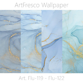 ArtFresco Wallpaper - Дизайнерские бесшовные фотообои Art. Flu-119 - Flu-122  OM