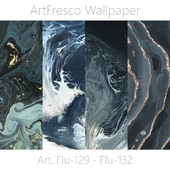 ArtFresco Wallpaper - Дизайнерские бесшовные фотообои Art. Flu-129 - Flu-132 OM
