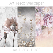 ArtFresco Wallpaper - Дизайнерские бесшовные фотообои Art. Fl-603 - Fl-605 OM
