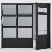 Aluminium door 318