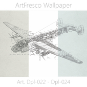 ArtFresco Wallpaper - Дизайнерские бесшовные фотообои Art. Dpl-022 - Dpl-024 ОМ