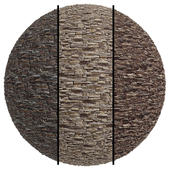 FB655 STACKED STONE(Eldorado stone) covering | 3MAT | 4k | seamless | PBR