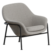 Drape Lounge Chair Metal by Normann Copenhagen