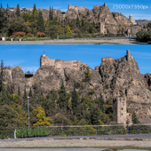 Панорама. Ботанический сад. Тбилиси