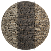 FB660 CLIFFSTONE(Eldorado stone) covering | 3MAT | 4k | seamless | PBR