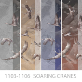 Wallpapers/Soaring Cranes/Designer wallpaper/Panels/Photomurals/Mural