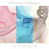 ArtFresco Wallpaper - Дизайнерские бесшовные фотообои Art. flu-197- flu-199  OM