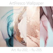 ArtFresco Wallpaper - Дизайнерские бесшовные фотообои Art. flu-202 - flu-205 OM