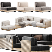 The Caicos Outdoor Sofa by design-milk, Modular sofa