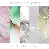 ArtFresco Wallpaper - Дизайнерские бесшовные фотообои Art. flu-244 - flu-248  OM