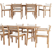 BM1160 Hunting Table and AH 501 & 502 Chairs