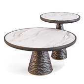 Poltrona Frau: DUO - Pedestal Tables
