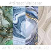 ArtFresco Wallpaper - Дизайнерские бесшовные фотообои Art. flu-258, flu-259, flu-261, flu-262  OM