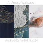 ArtFresco Wallpaper - Дизайнерские бесшовные фотообои Art. flu-260, flu-263, flu-264  OM