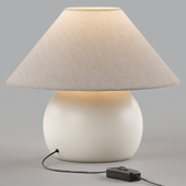 Thena Ceramic Table Lamp - Urban Outfitters