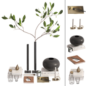 Decorative set by Colin King Collection with Lemon Tree