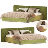 ZIP FULLY-UPHOLSTERED BED