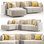 Stepheon Upholstered Sectional By Everly Quinn