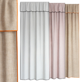 Curtains 138 | H&M | 2-pack Linen-blend Curtains