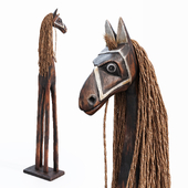 figurine of a horse