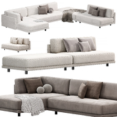 Sunday J Sectional Sofa Modular with Chaise by Bludot, sofas