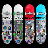 Skateboard NASA set