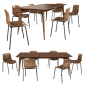 Case furniture Dulwich Extending Table Loku Chair