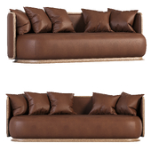 KIR ROYAL | Leather sofa By Fratelli Boffi
