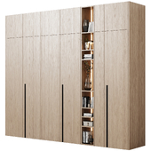 Modular cabinets in modern style 78