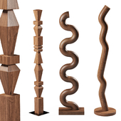 Set of totems from Noir