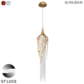 SL1116.203.01 Pendant ST-Luce Golden patina OM