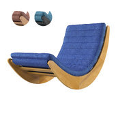 Fabric Relaxer Rocking Chair